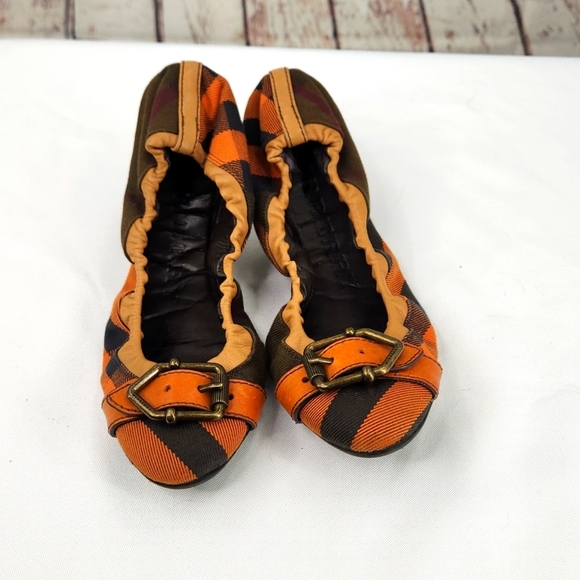 Burberry Scrunch Ballet Flats - Picture 1 of 7